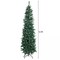 6.5Ft Pre-lit Artificial Pencil Christmas Tree Green with LED Lights